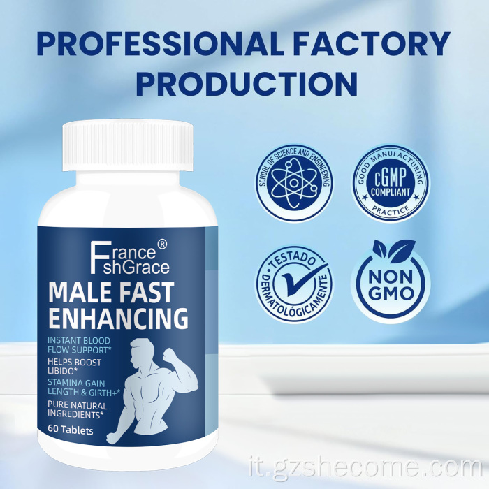 Shecome Male Fast Enhancing Supplement per l'ingrandimento del pene